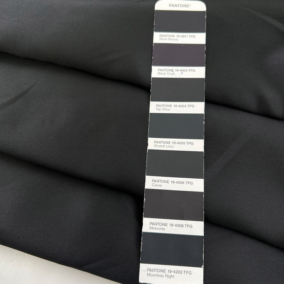 Black Silk Blend Mikado