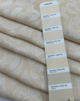 Beige Silk Jaquard