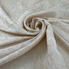 Beige Silk Jaquard