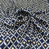 Polyester Twill With A Geometrical Print
