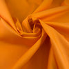 Orange Structured Cotton Gabardine