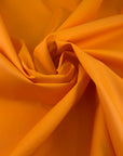 Orange Structured Cotton Gabardine