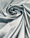 Light Blue Polyester Satin