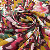 Printed Linen And Viscose Blend