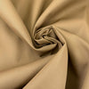 Brown Water Resistent Cotton Gabardine