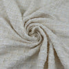 White Flocked Tweed