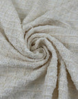 White Flocked Tweed