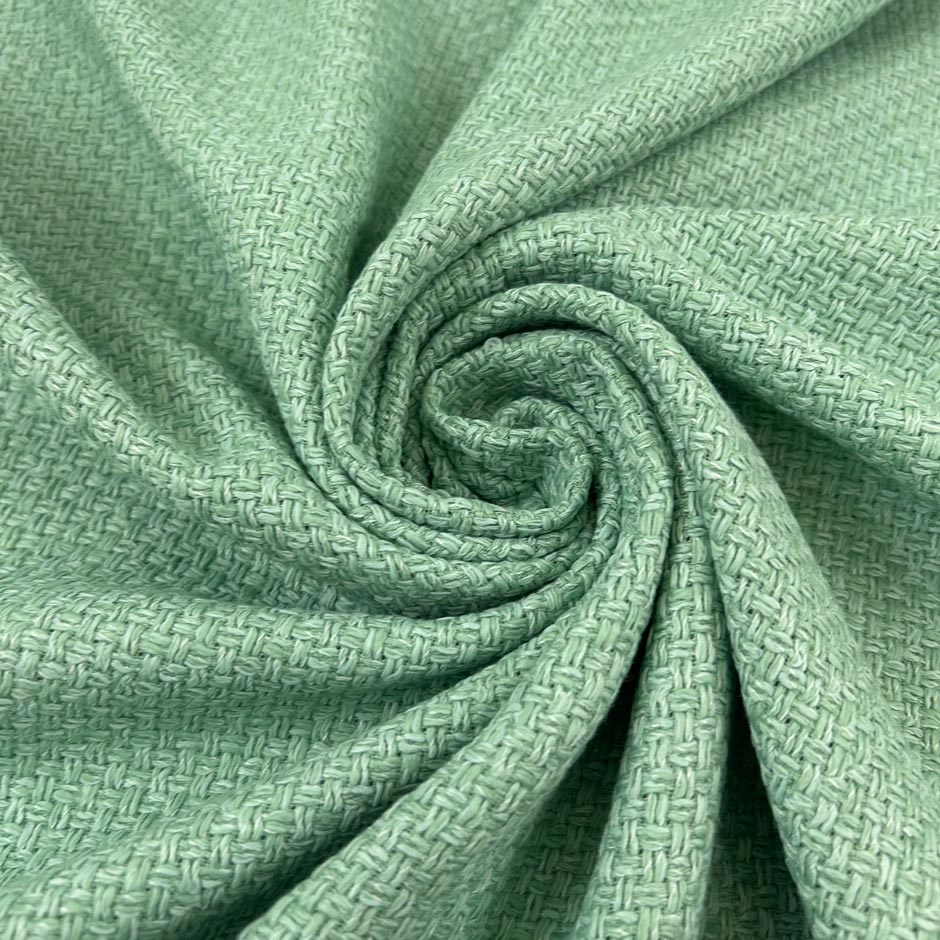 Cotton And Viscose Blend Tweed