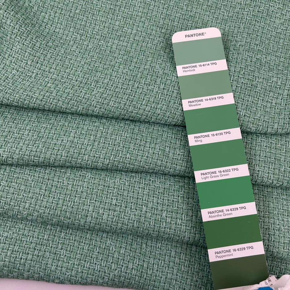 Cotton And Viscose Blend Tweed