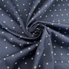 Blue Geometric Printed Cotton Sateen