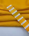 Bright Yellow Polyester Crepe