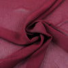 Bordeaux Viscose Crepone Georgette