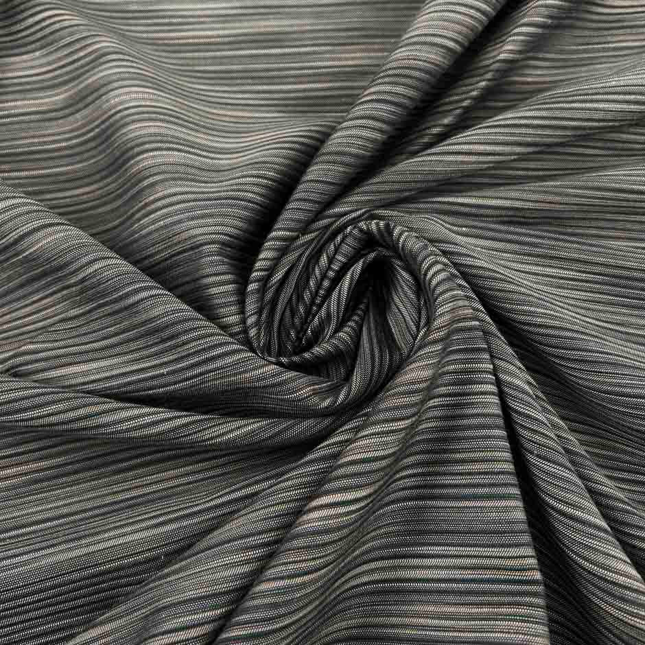 Jacquard Striped Cotton