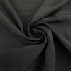 Black Viscose Ottoman