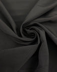 Black Viscose Ottoman