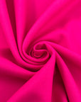 Fuchsia Wool Blend Coat