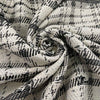 Black And White Checked Tweed