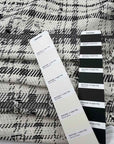 Black And White Checked Tweed