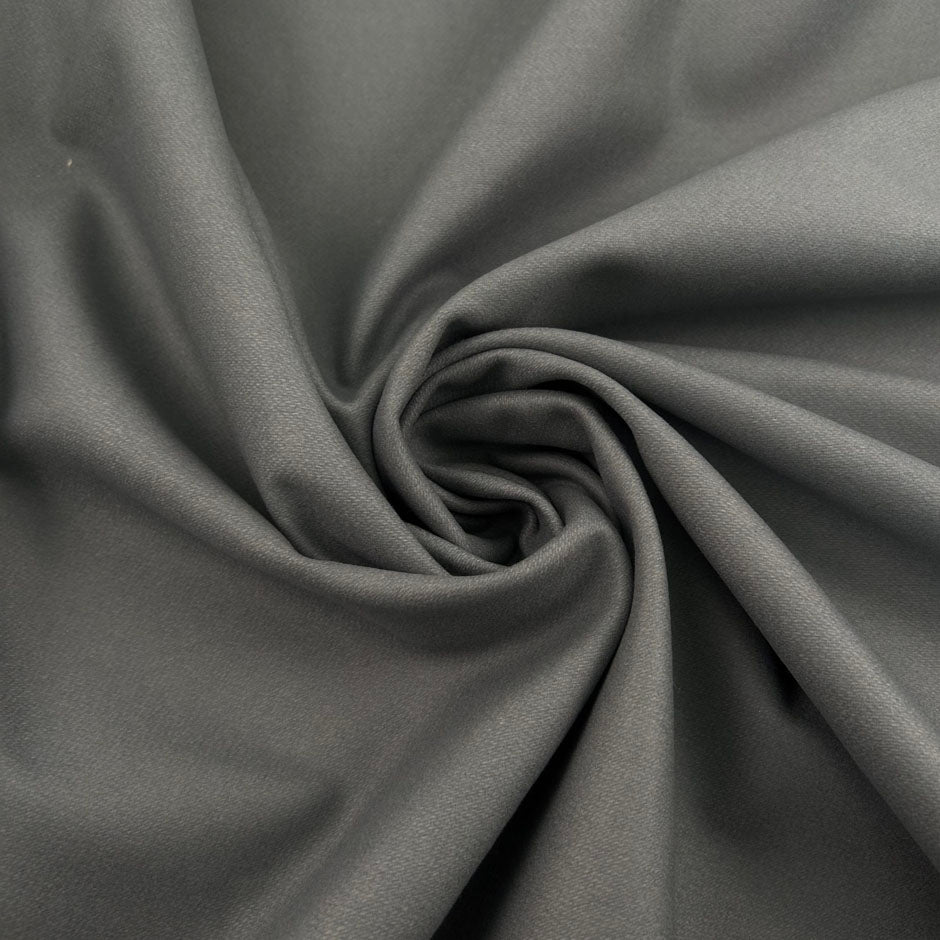 Dark Gray Wool Blend Cloth