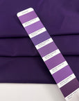 Purple Polyester Ottoman