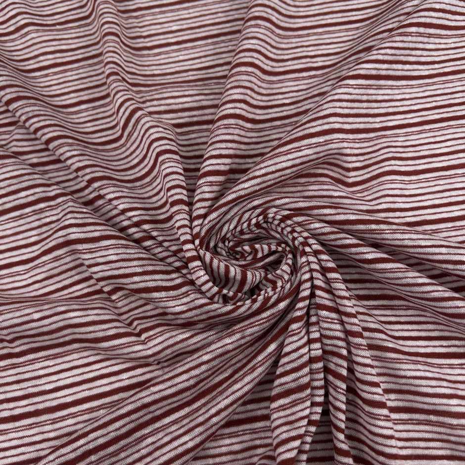 Striped Linen Jersey