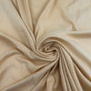 Beige Cotton Ribbed Jersey
