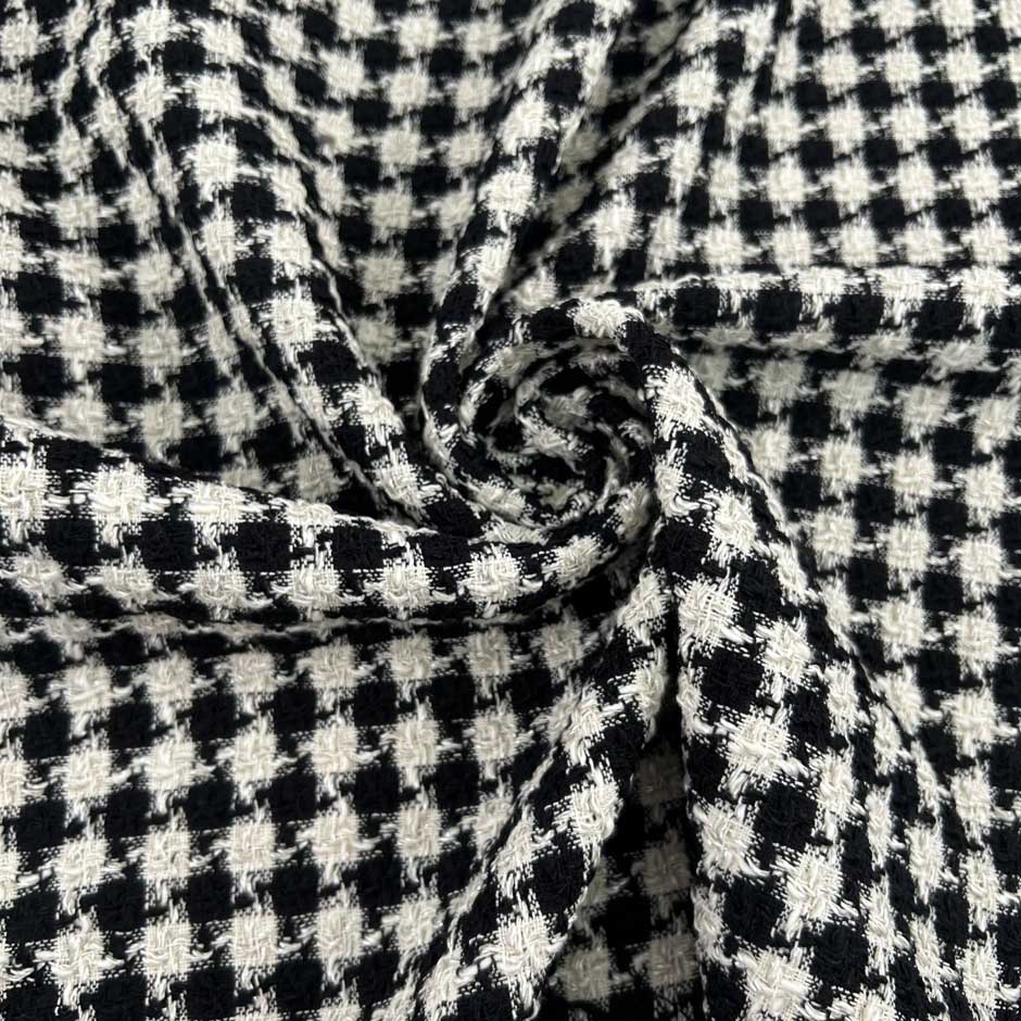 Black And White Tweed