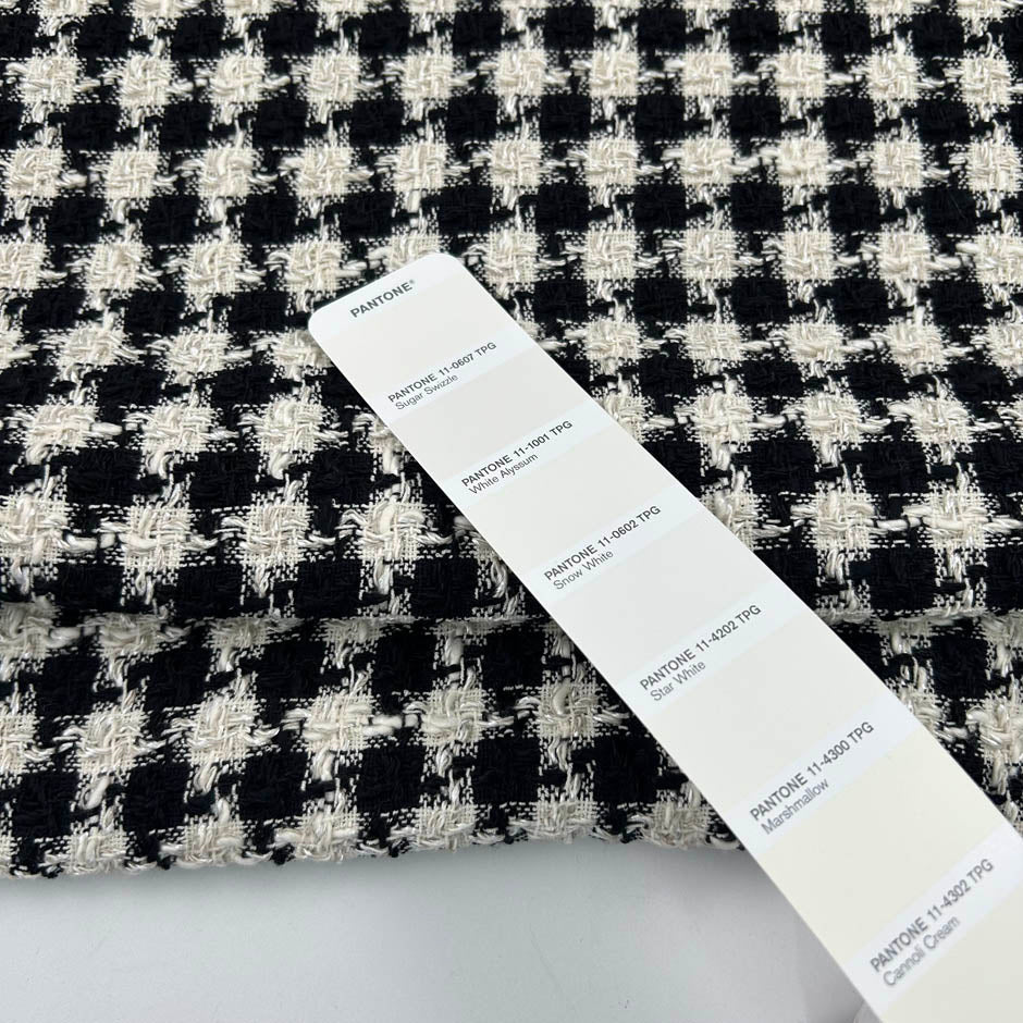 Black And White Tweed