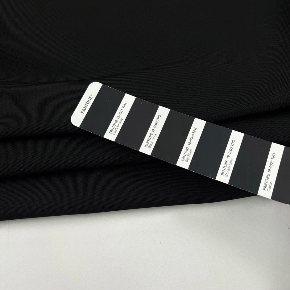 Black Bielastic Technical Fabric