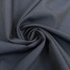 Dark Blue Viscose And Wool Blend