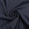 Blue Pinstriped Cotton