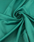 Green Polyester Crepe Cady