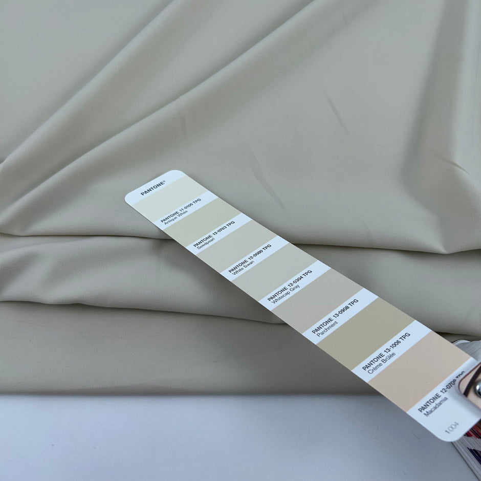 Sand Colored Polyester Cady
