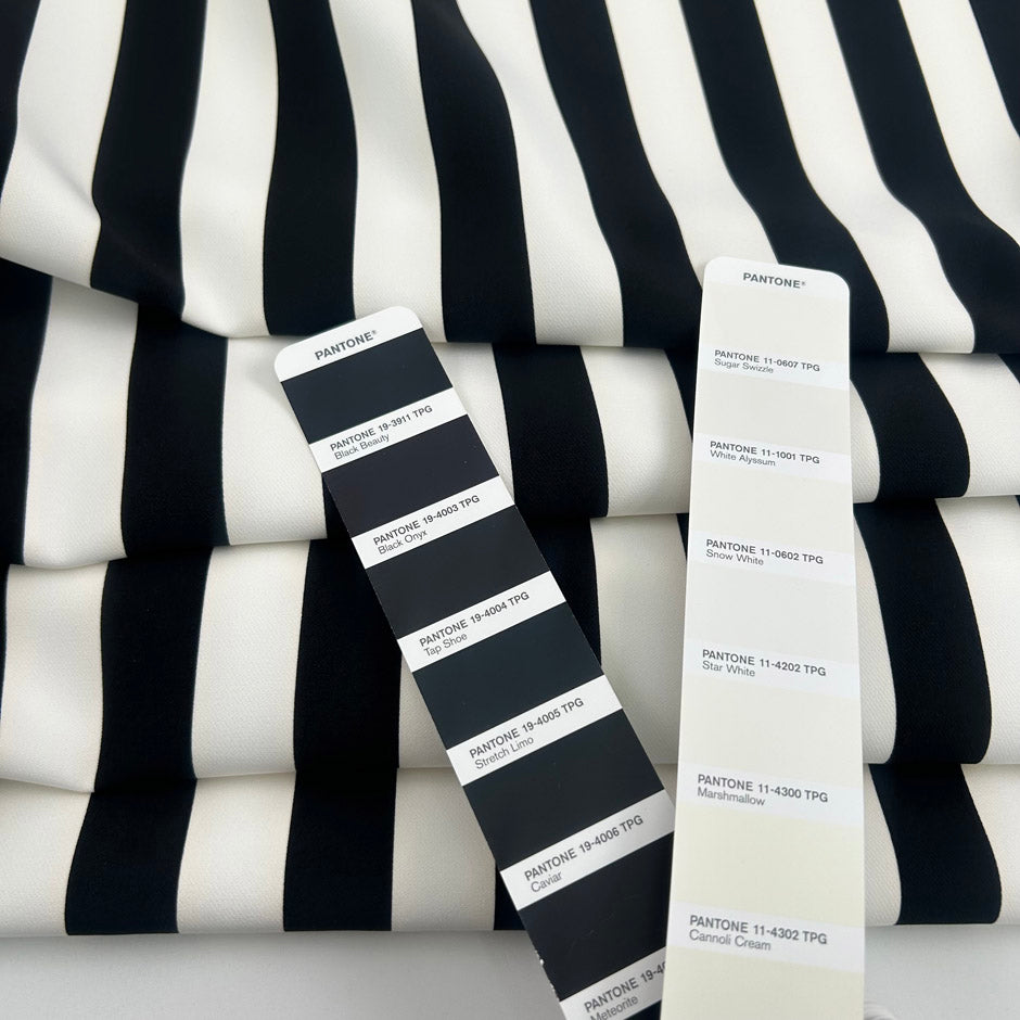 Printed Stretch Cady Doubled With Interlock