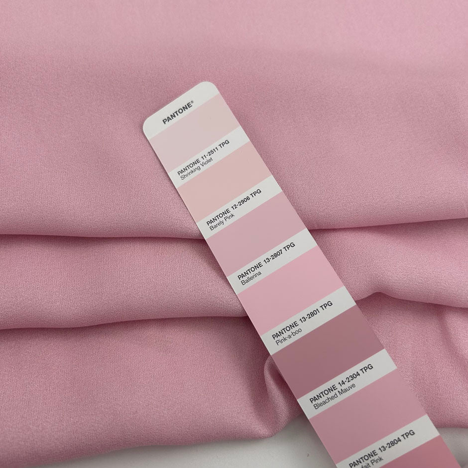 Pink Viscose Georgette