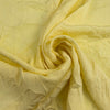 Yellow Viscose Blend Crepe Cady