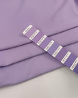 Lilac Stretch Cotton Gabardine