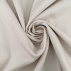 White Cotton And Viscose Gabardine