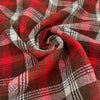 Wool And Linen Blend Vintage Tartan