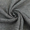 Black And White Wool Blend Houndstooth