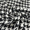 Black And White Houndstooth Tweed