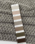 Geometric Pattern Wool Jacquard Flannel