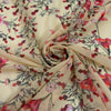 Floral Printed Polyester Georgette
