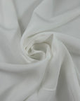 White Viscose Crepe