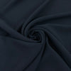 Navy Blue Viscose And Acetate Cady