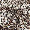 Animalier Printed Heavy Polyester Crepe