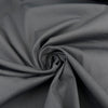 Dark Gray Cotton Gabardine
