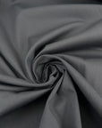 Dark Gray Cotton Gabardine