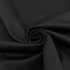Black Viscose Punto Milano Jersey