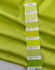 Light Green Silk Sateen